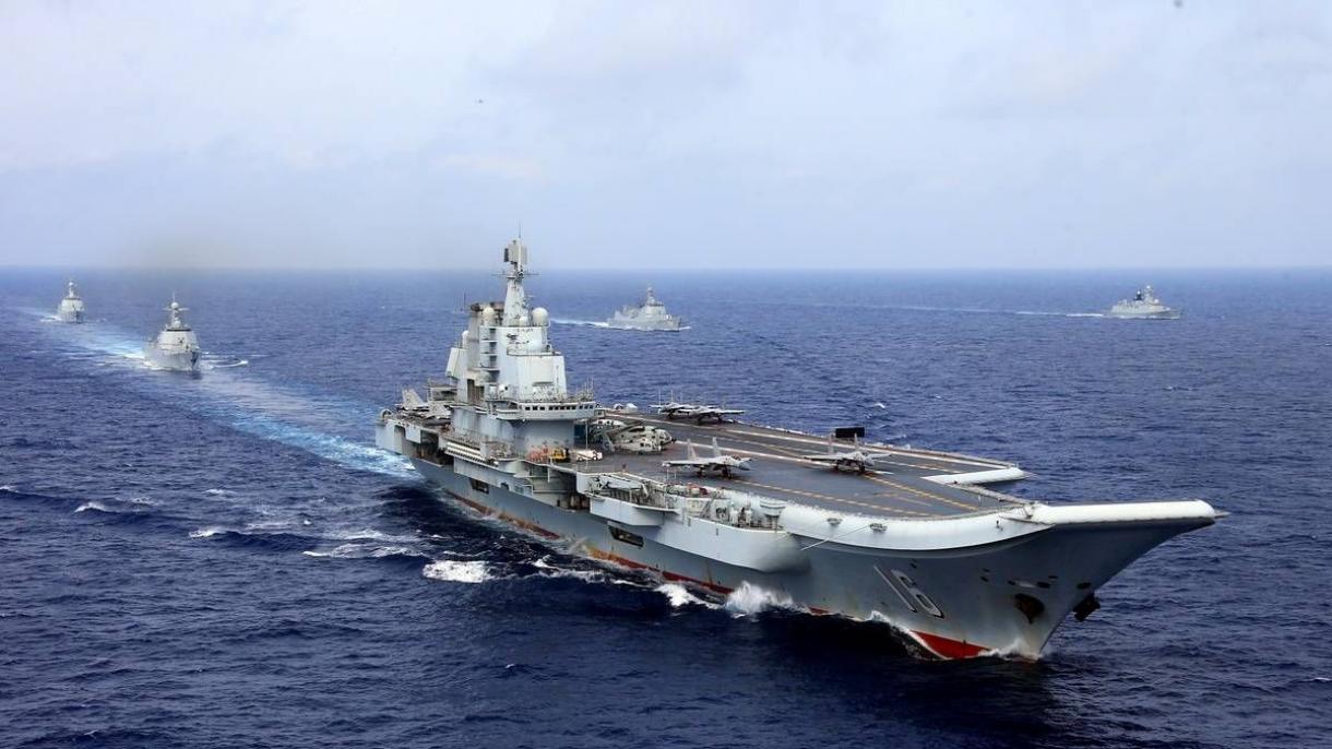 中国13架战机和4艘军舰出现在台湾周边