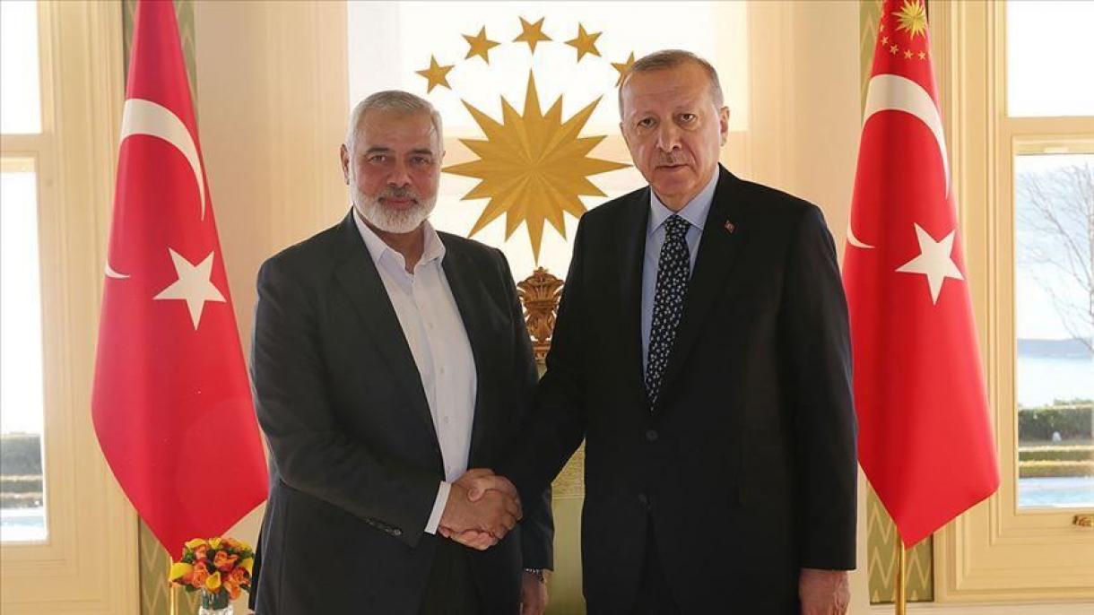 Ханийе поздрави президента Ердоган за откриването на джамията Аясофия...