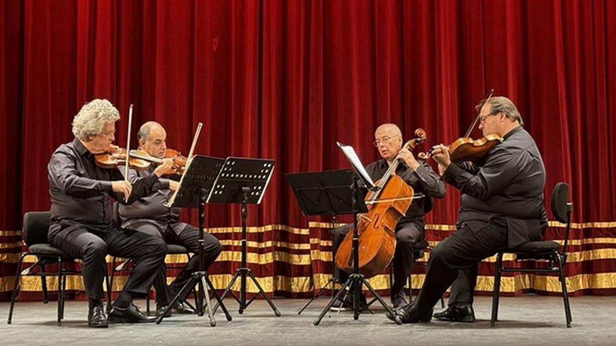 "Kodaly Kvarteti" musiqi qrupu İstanbulda konsert proqramı ilə çıxış ediblər