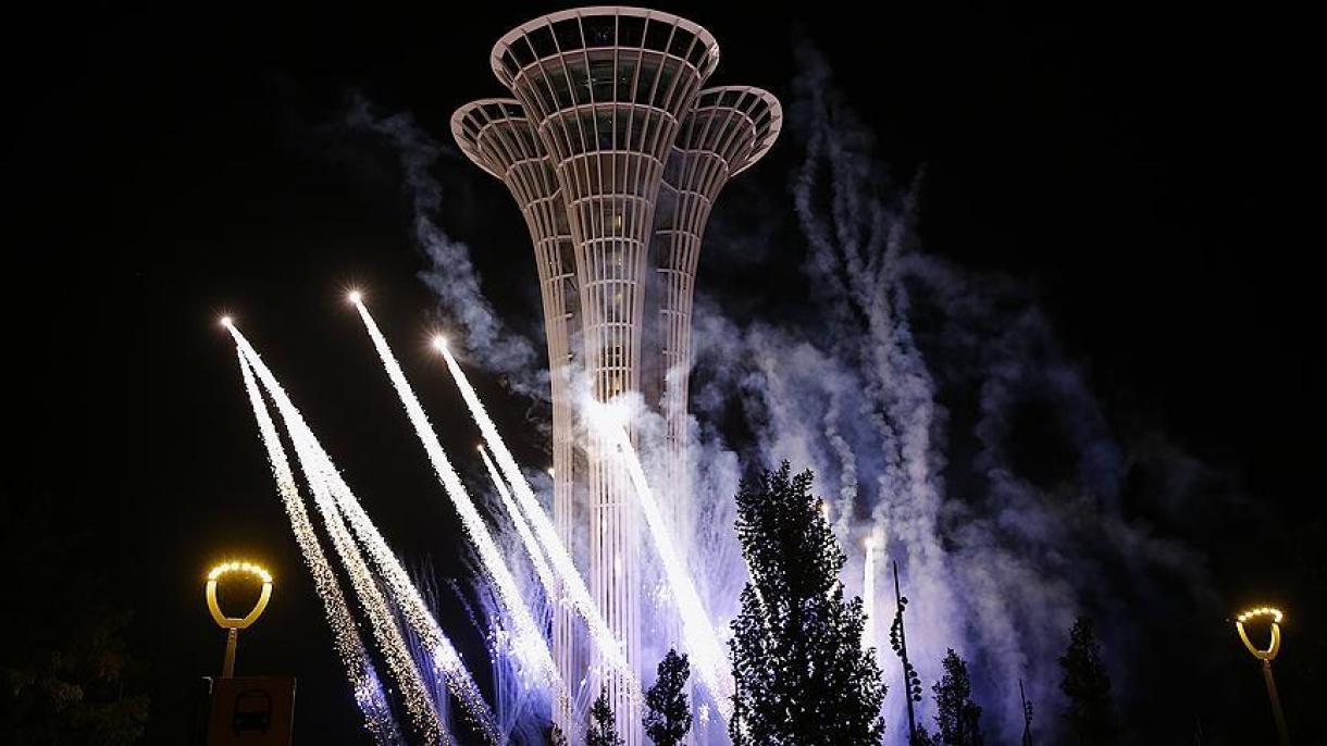 EXPO 2016 Анталья мунарасында салюттар атылды