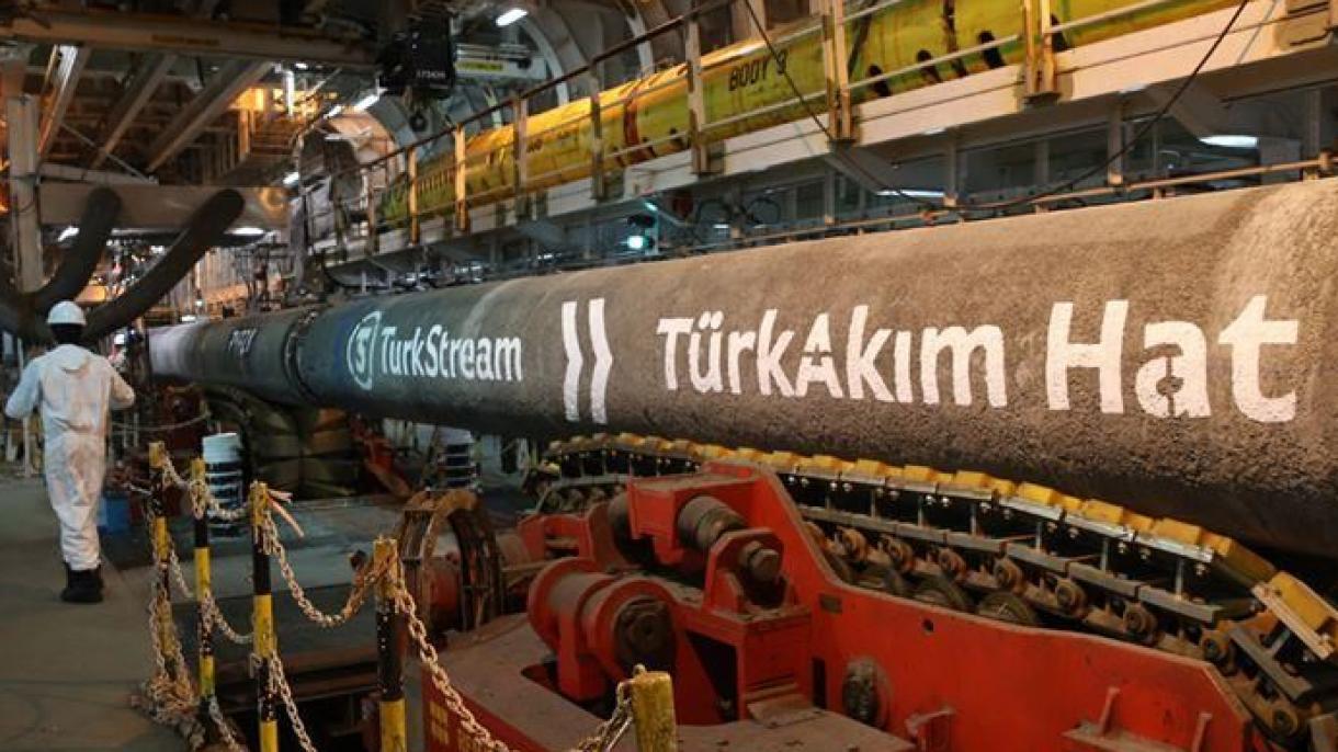 Türk Akymy taslamasyndan tebigy gaz eksport edilmäge başlandy