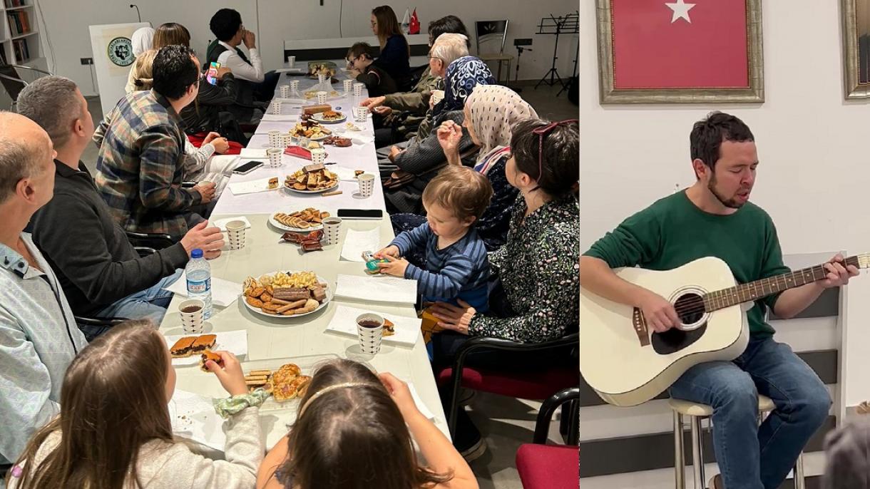 Antaliyada tatar muzıkantı Rädif Qaşapov kiçäse