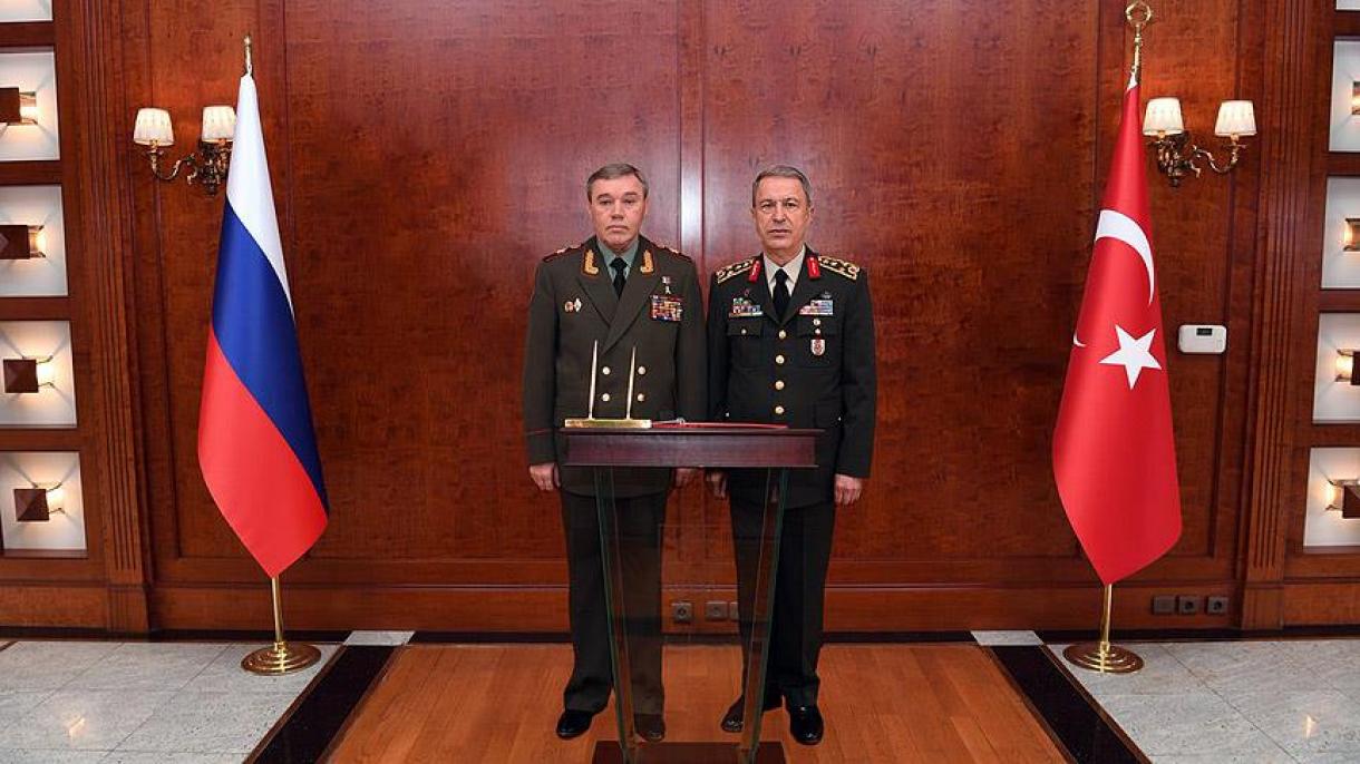 Generalul Hulusi Akar a avut o întrevedere cu omologul său rus la Ankara