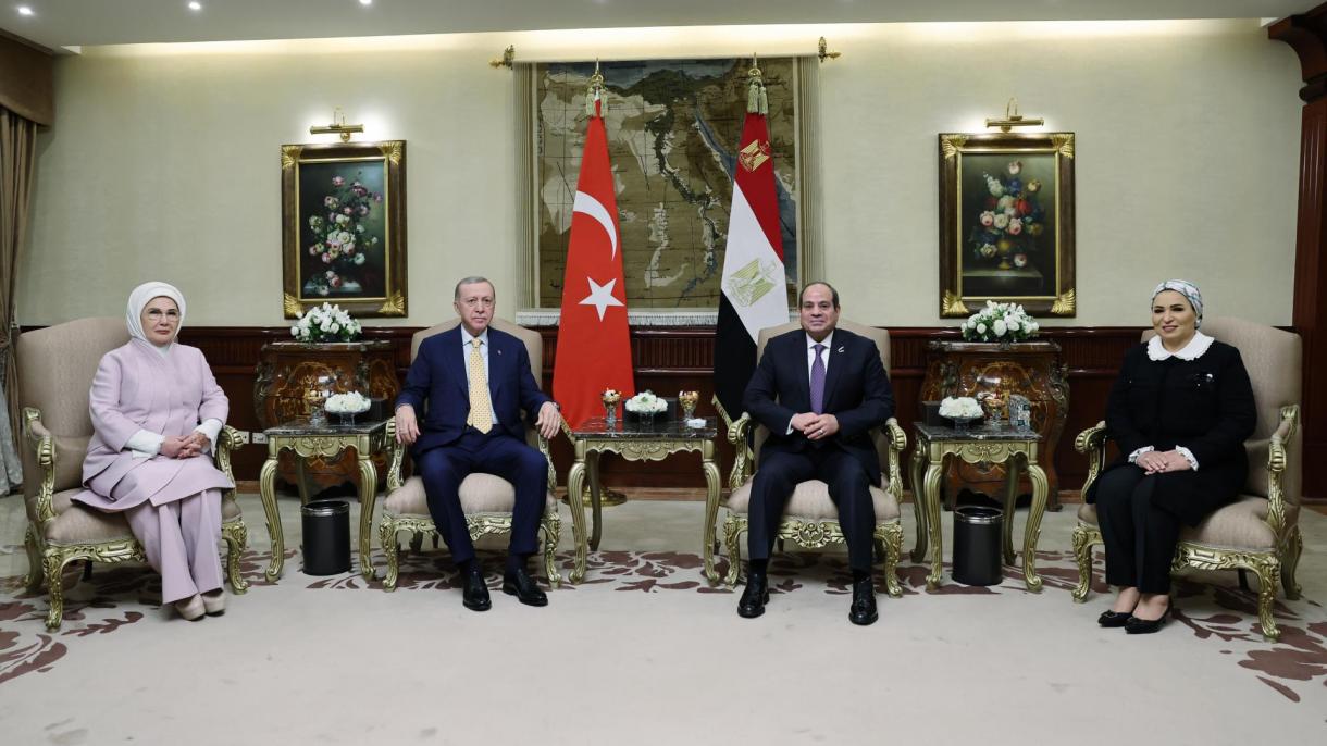 O Presidente Erdogan já está no Egipto