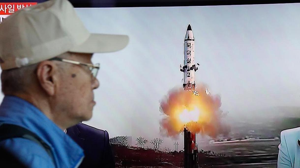 ژاپن: کره شمالی موشک بالستیک آزمایش کرده است