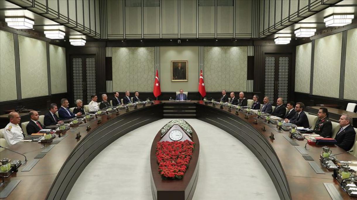 شورای امنیت ملی ترکیه به ریاست اردوغان تشکیل جلسه داد