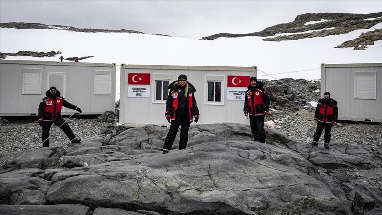 دانشمندان ترکیه در قطب جنوب پایگاه علمی موقت تاسیس کردند