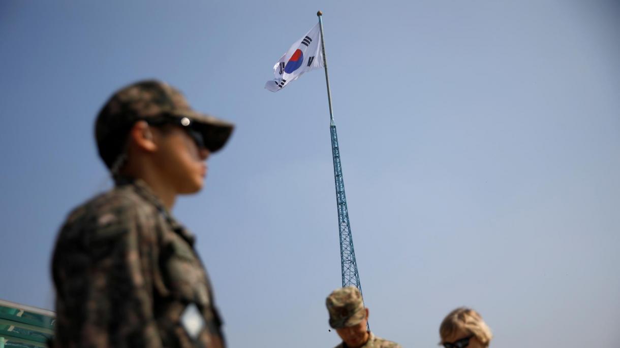 韩国对朝鲜在非军事区的开火提出抗议