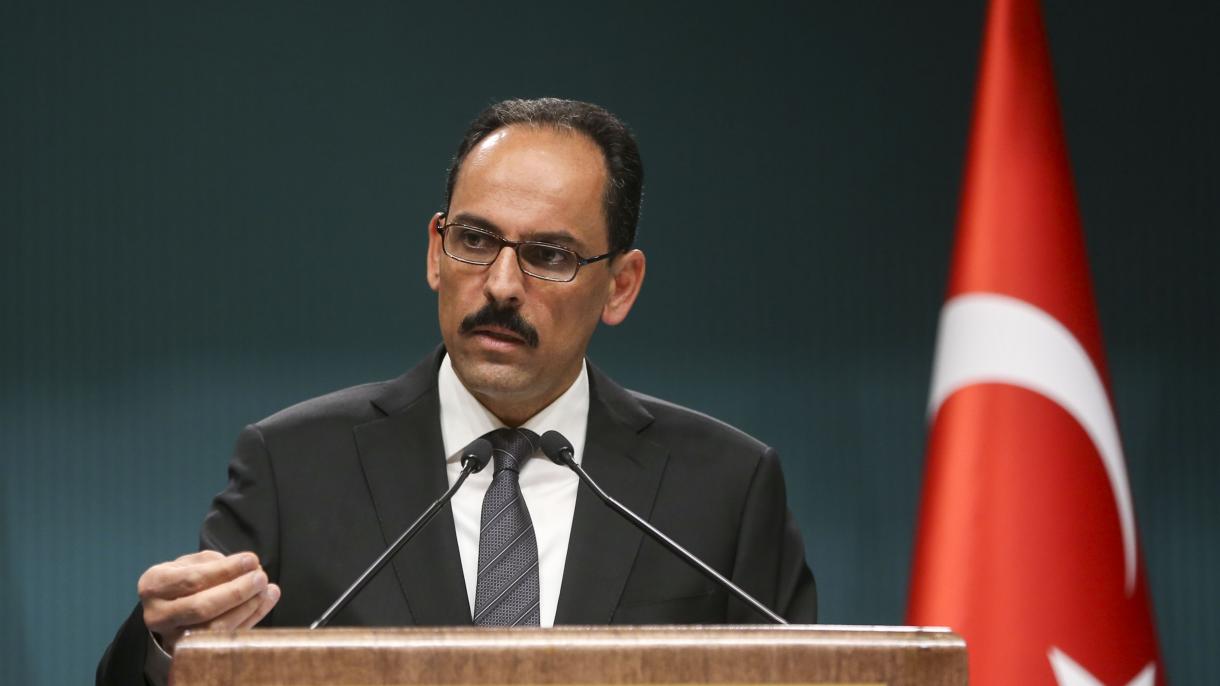 İbrahim Kalın: “Rusiyädän ğafu ütenü turında süz bula almıy”