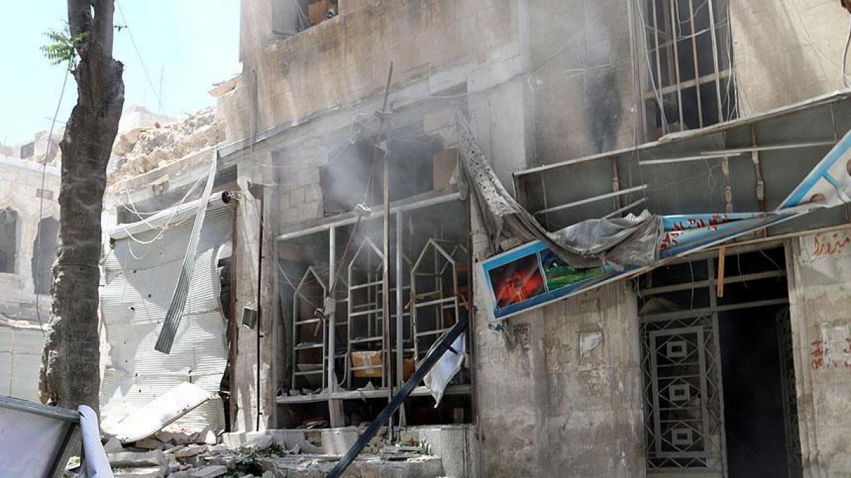 شام کے دارالحکومت دمشق کے مضافات پر اسد قوتوں کا میزائل حملہ
