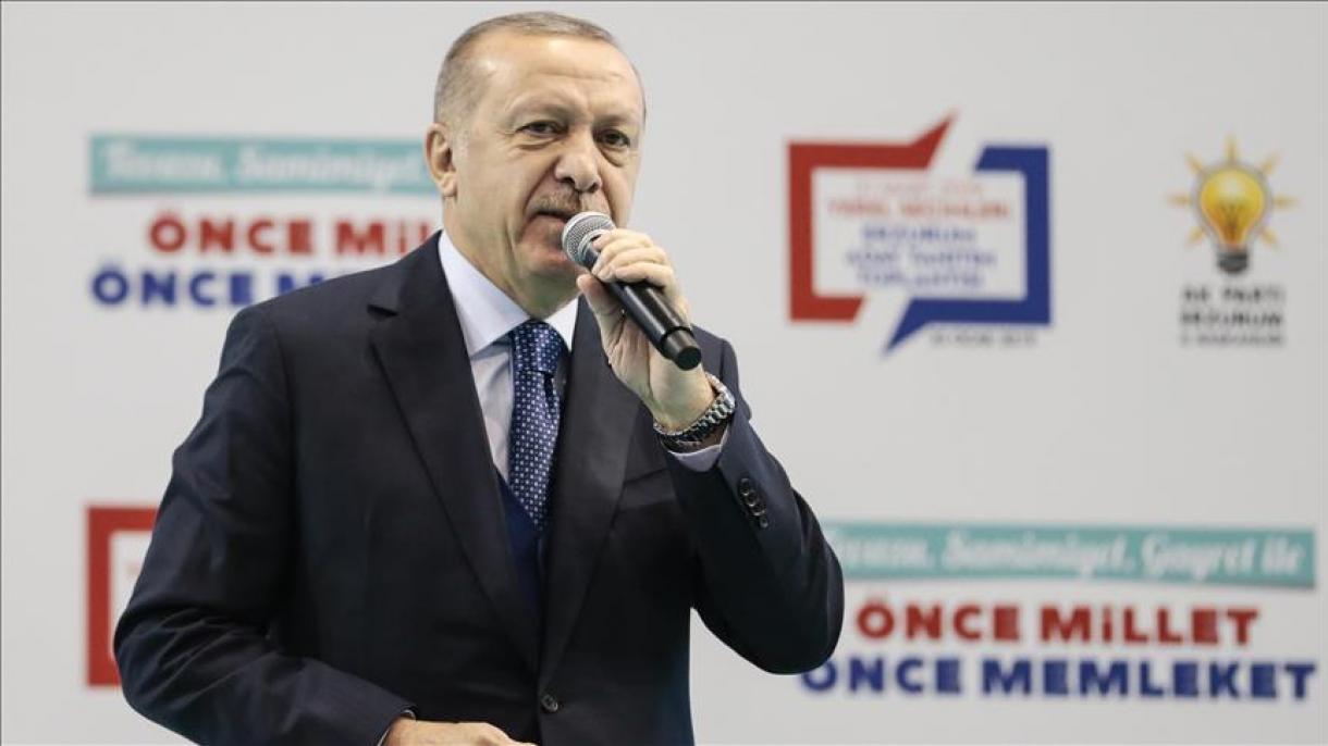 اردوغان : په سوریه کې د امن سیمه د ترکیې نه پرته بل څوک نشي جوړولی