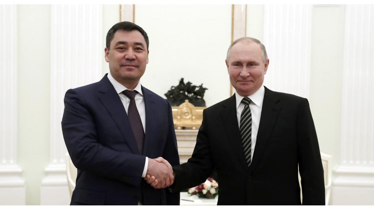 Qirgʻiziston prezidenti Sadir Japarov Rossiyaga tashrif buyurdi