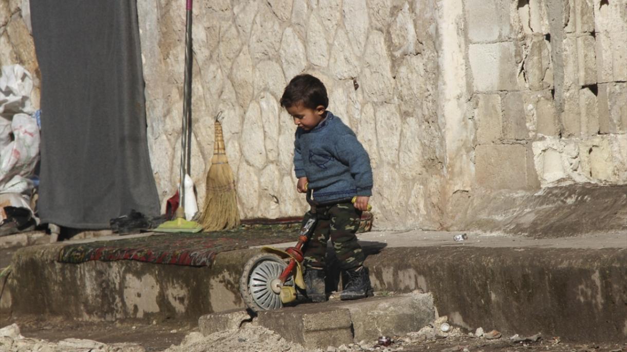 叙利亚发育迟缓的儿童人数有所增加