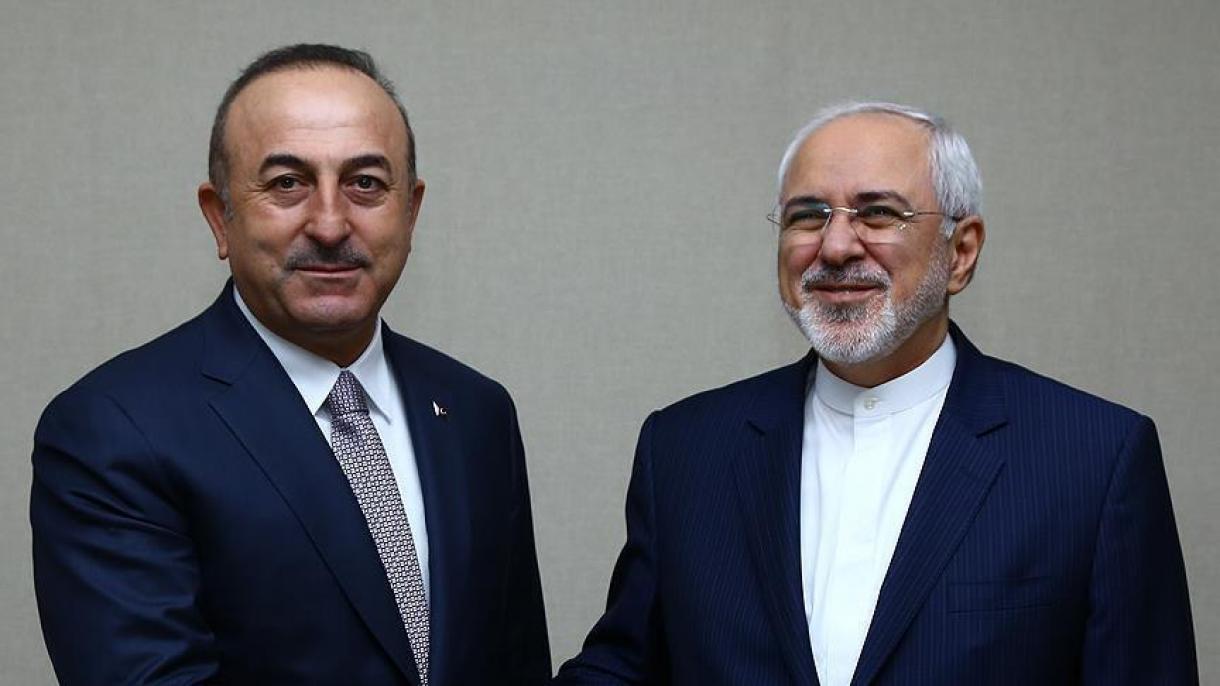 دومین دیدار وزرای خارجه ترکیه و ایران در تهران