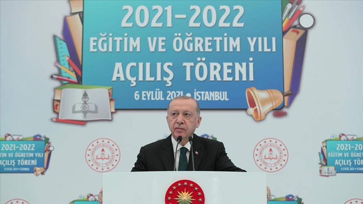 Президент Эрдоган бул жылкы окуу жылынын ачылуу аземине катышты