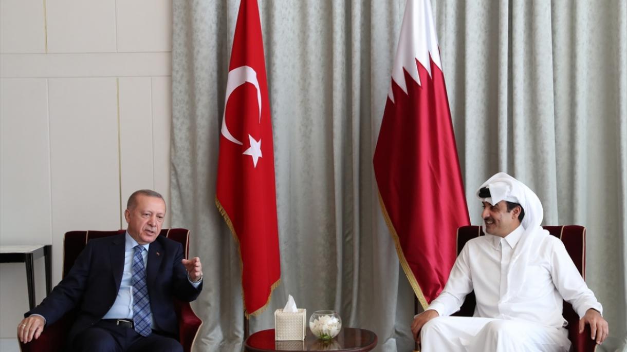 سفر اردوغان به قطر پایان یافت