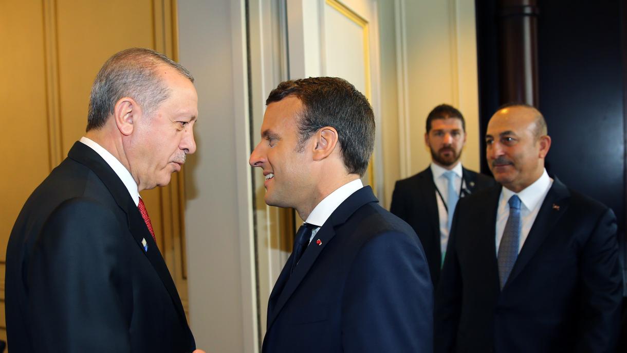 گفتگوی تلفنی رئیس جمهور ترکیه و فرانسه