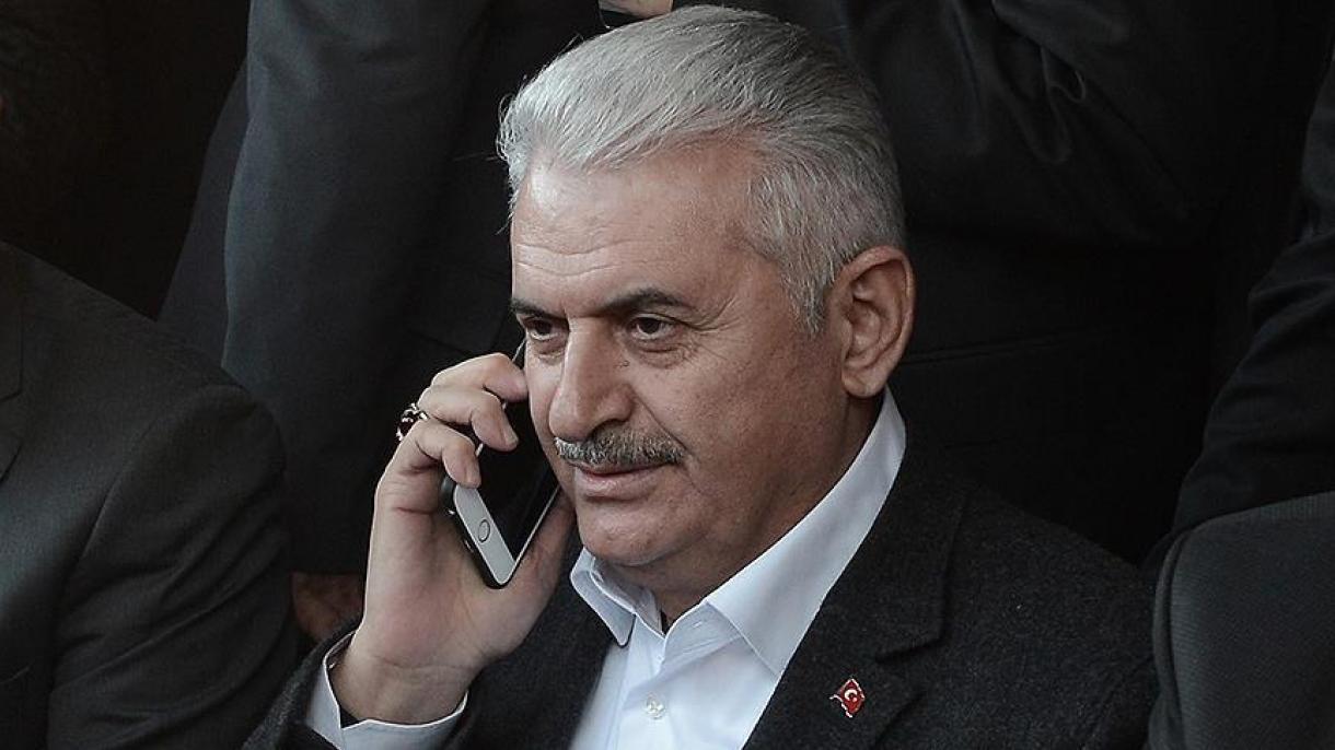 BinǝliYıldırım ilǝ Boyko Borisov arasında  telefon danışığı olub