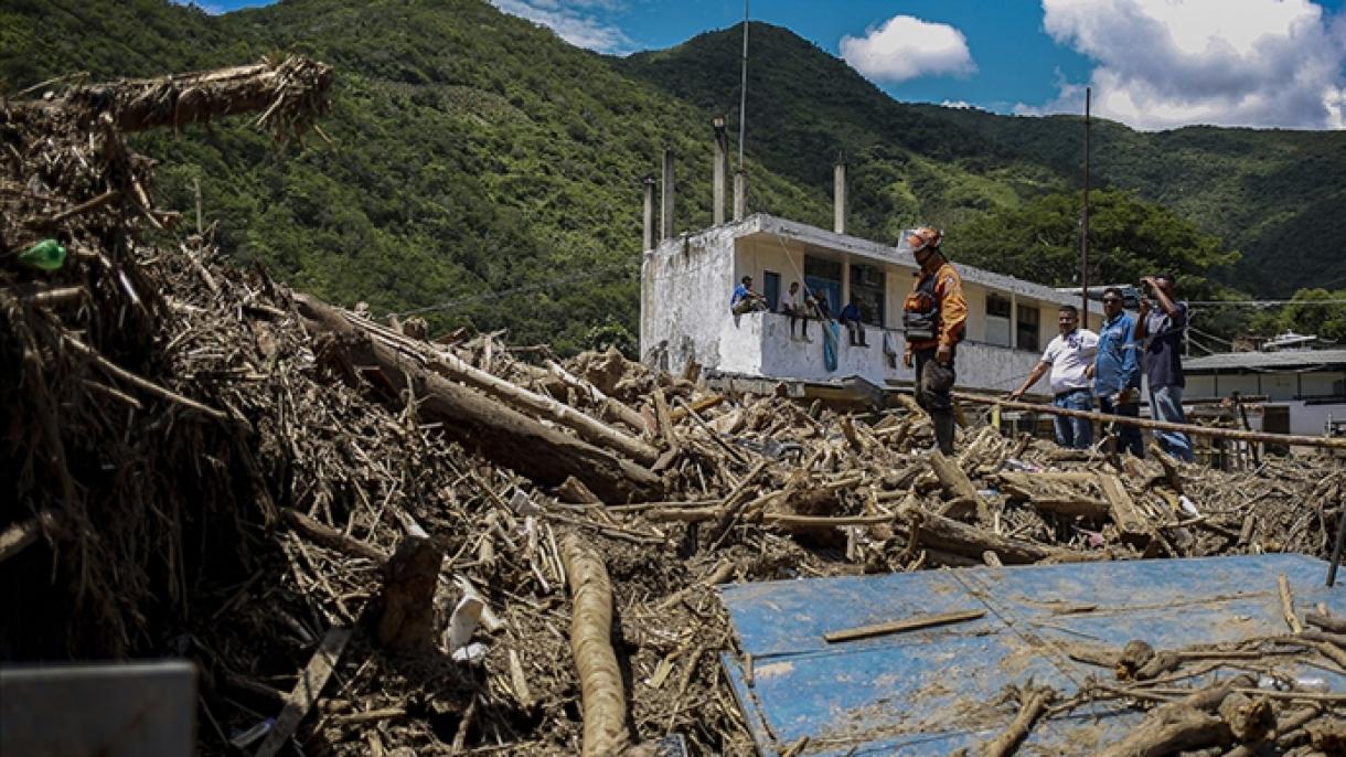委内瑞拉洪灾导致死亡人数增加