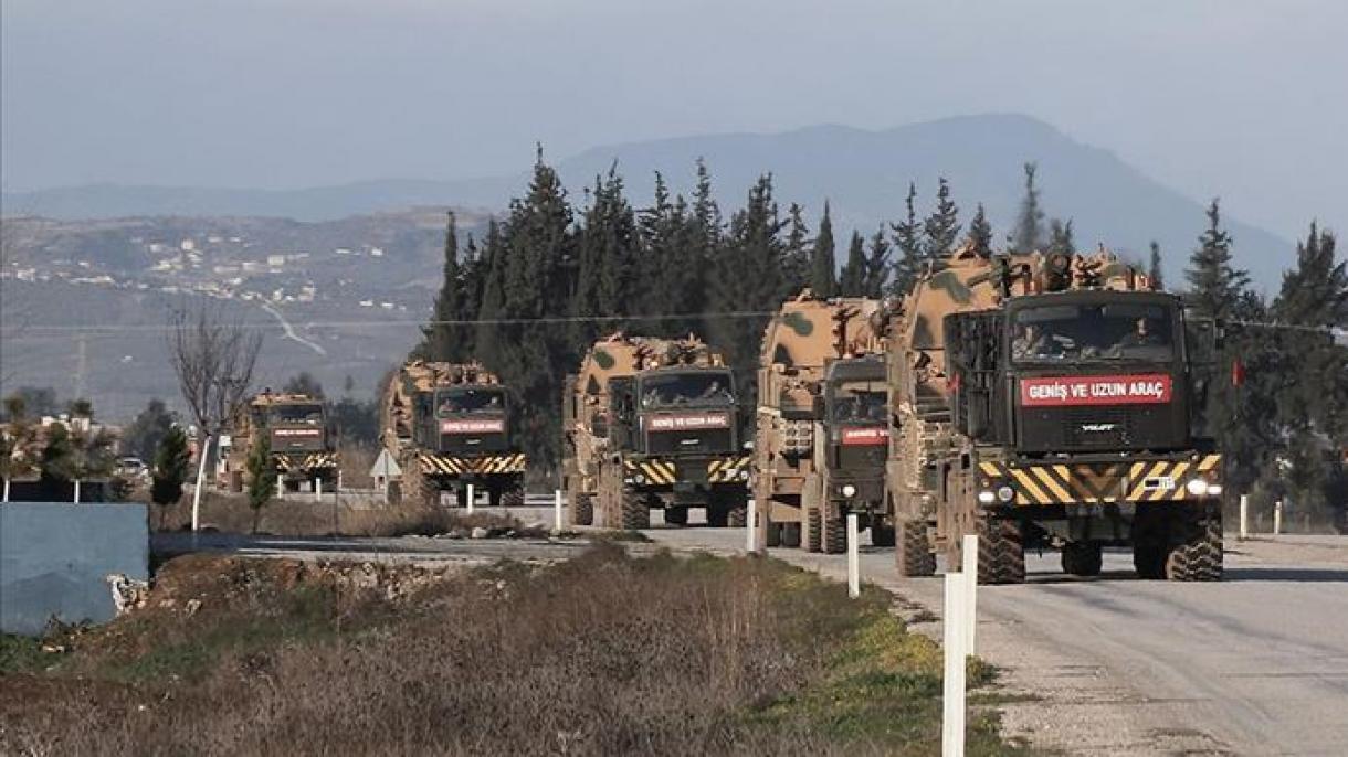 Turkiya Idlibdagi kuzatuv punktlariga qo’shimcha harbiy texnika joylashtirmoqda