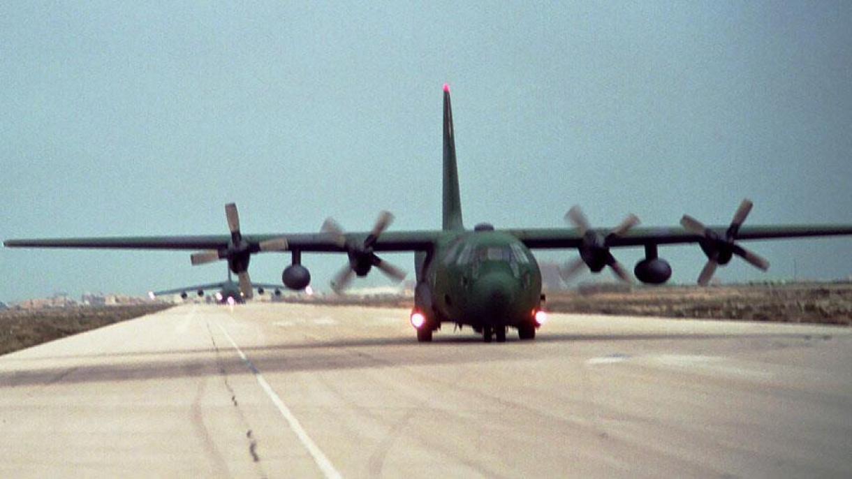 ئامىرېكىنىڭ «C-130» تىپلىق ھەربىي ئايروپىلانى چۈشۈپ كەتتى