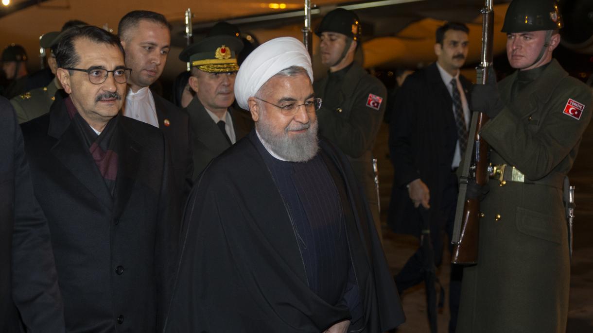 ირანის პრეზიდენტი ოფიციალური ვიზიტით ანკარას ეწვია