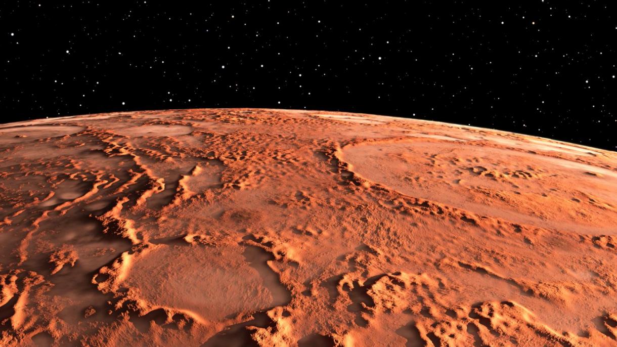 La foto de la NASA muestra las dunas de arena heladas de Marte