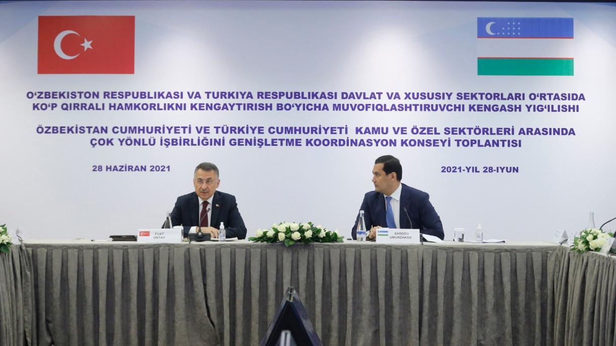 Fuat O'ktay:"2021-yil Turkiya va O'zbekiston uchun qardoshlik yili bo'ladi"