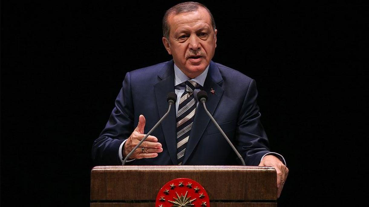 “Türkiyǝ nǝ qǝbilǝ dövlǝtidir nǝ dǝ çadır”: Prezident Ərdoğan