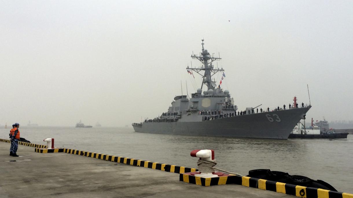 چین: امریکہ نے بحری جہاز کو علاقے میں امن و استحکام کو تہس نہس کرنے کے لئے بھیجا ہے