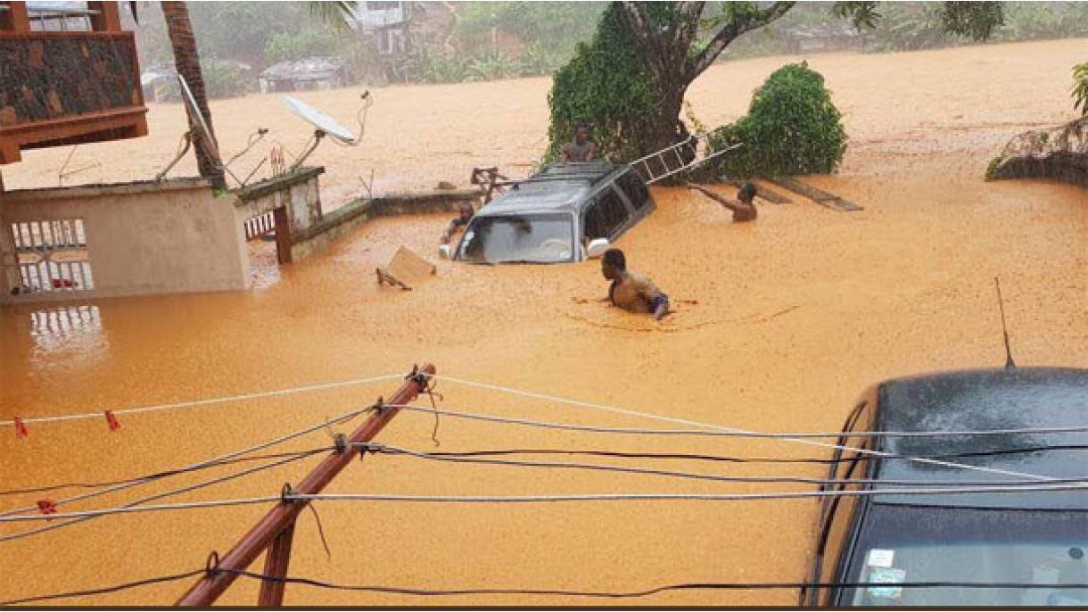 Deslizamientos de tierra dejan al menos 312 muertos en Sierra Leona