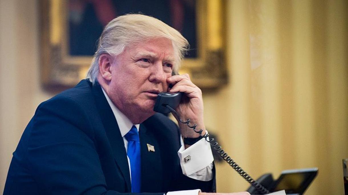 Conversan por teléfono el presidente estadounidense Trump y el presidente palestino Abbas