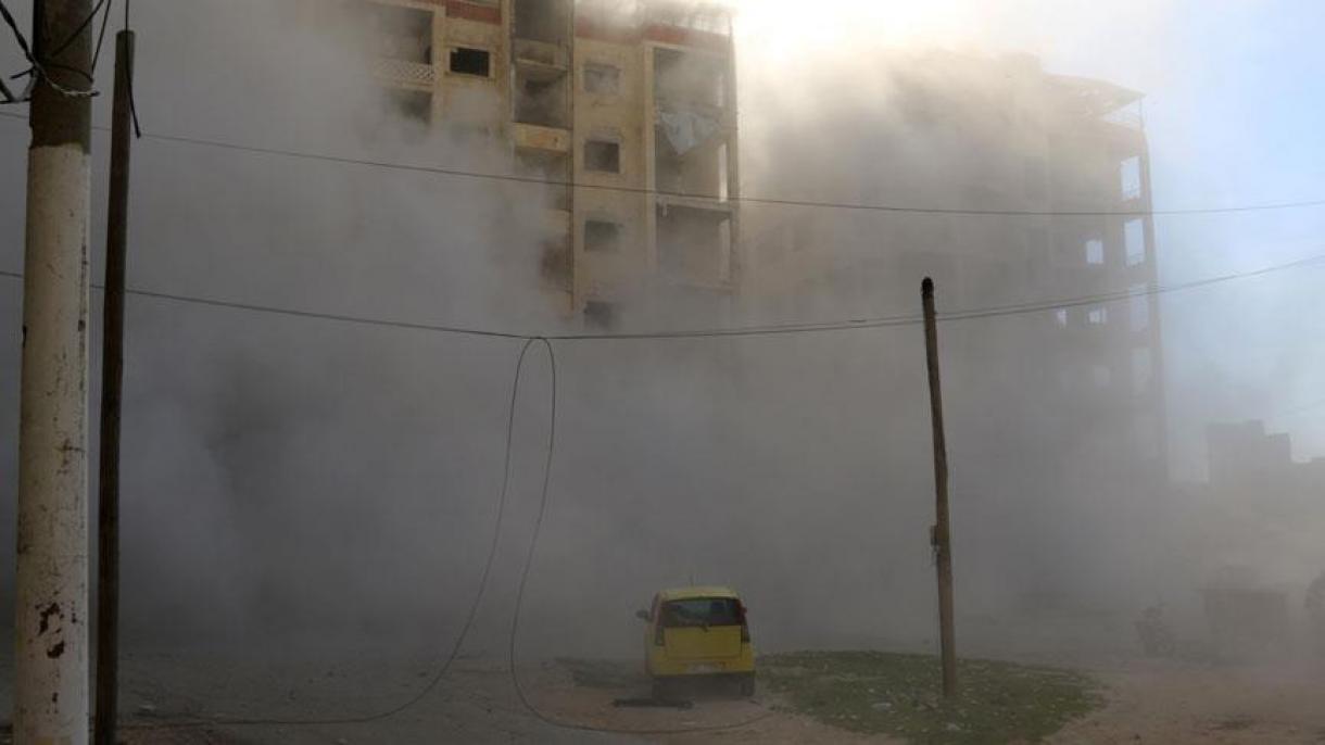 حمله هوایی به بازاری در ادلب 42 کشته بر جا گذاشت