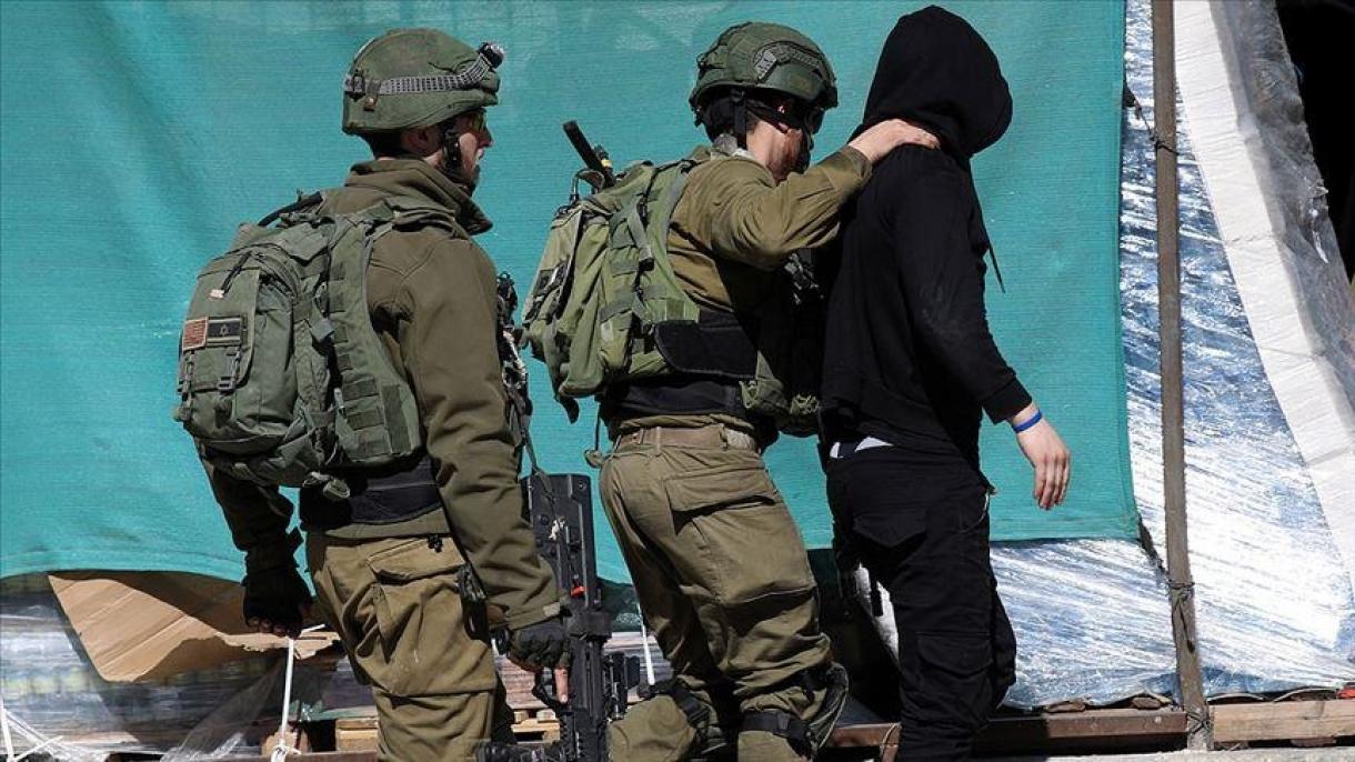 Израиль күчтөрү 18 палестиналыкты камакка алды