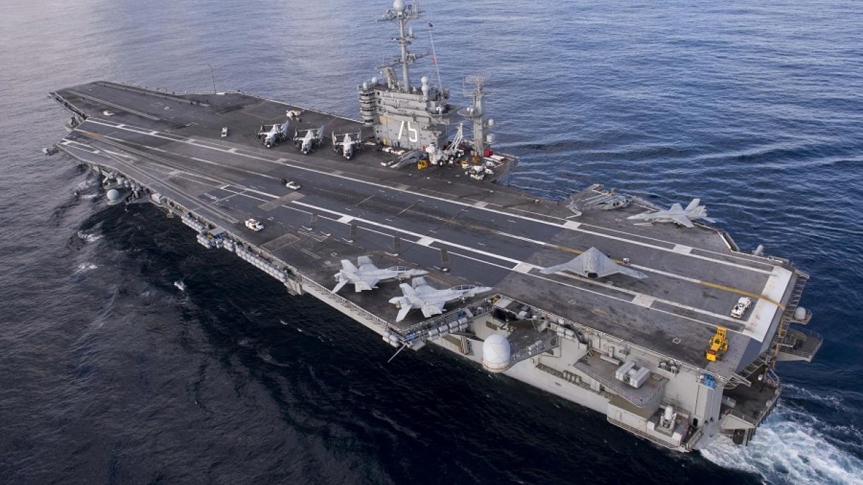 Estados Unidos deslocam seu porta-aviões USS Harry Truman no Mediterrâneo