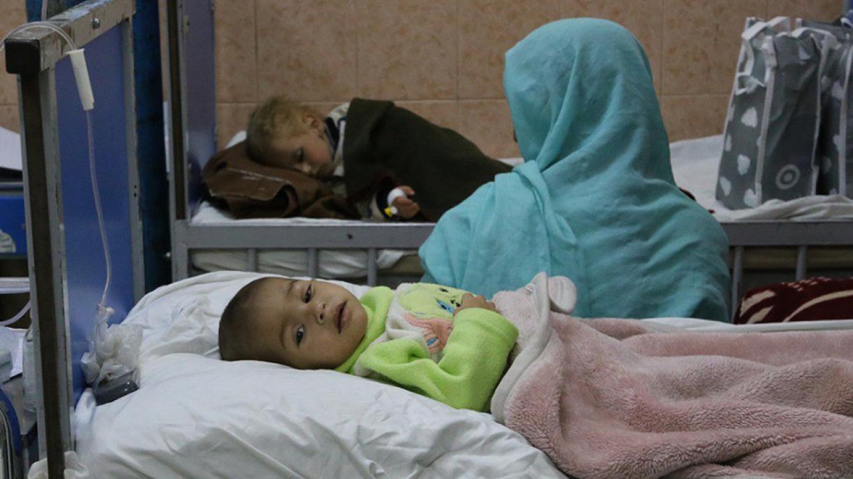 خطر مرگ و میر کودکان افغانستان بعلت گرسنگی