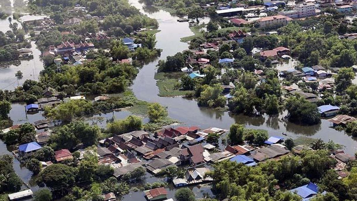 泰国南部地区发生洪灾
