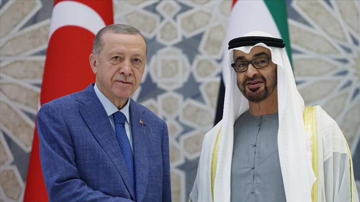 Ердоган разговаря с президента на ОАЕ Мохамед бин Зайед ал Нахаян