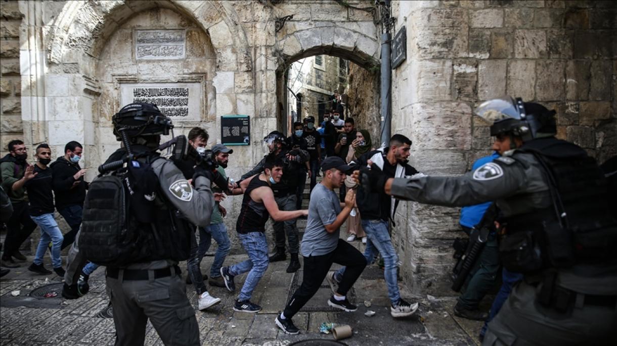 مشرقی القدس میں اسرائیلی قوتوں کا تشدد جاری،سینکڑوں فلسطینی زخمی