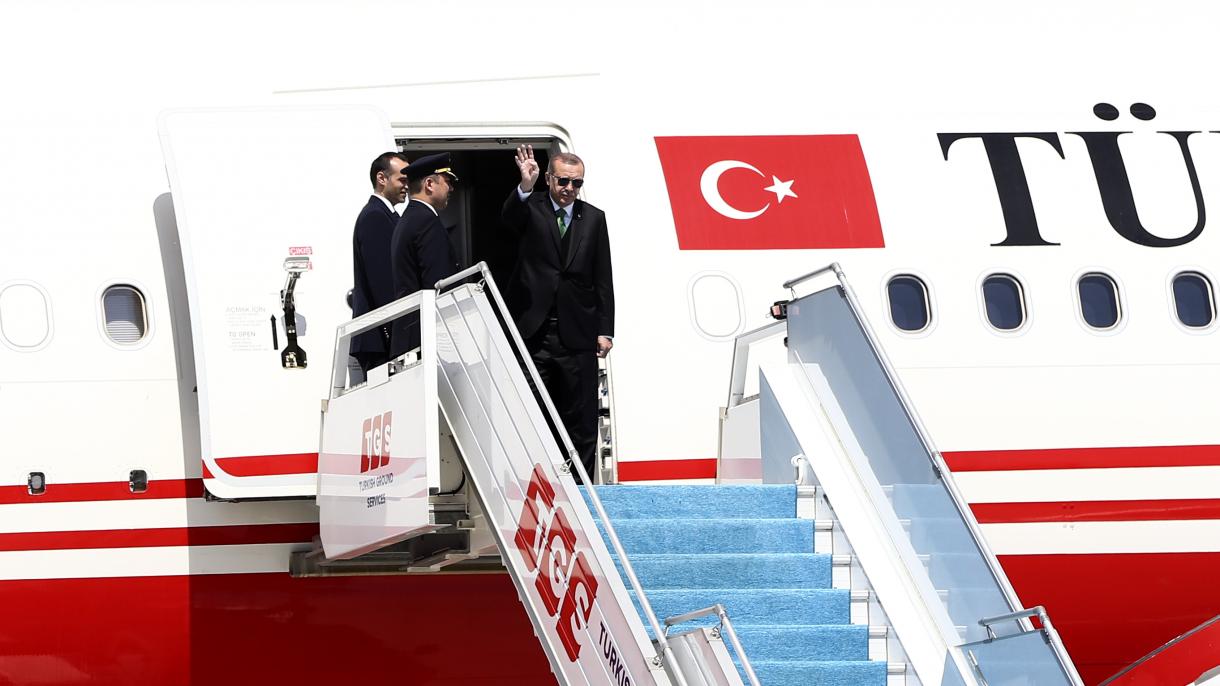 اردوغان در بازگشت از سفر روسیه به کشور به سوالات روزنامه نگاران پاسخ داد