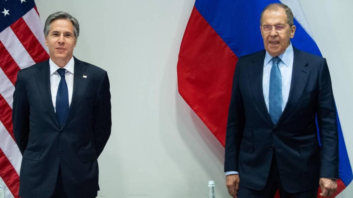 Telefonbeszélgetés Lavrov orosz külügyminiszter  és Blinken amerikai külügyminiszter között