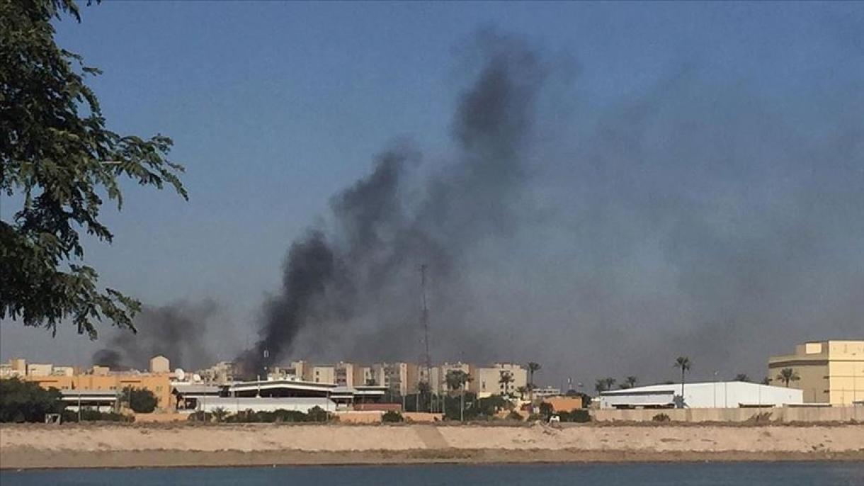 حمله راکتی به میدان هوایی  بغداد