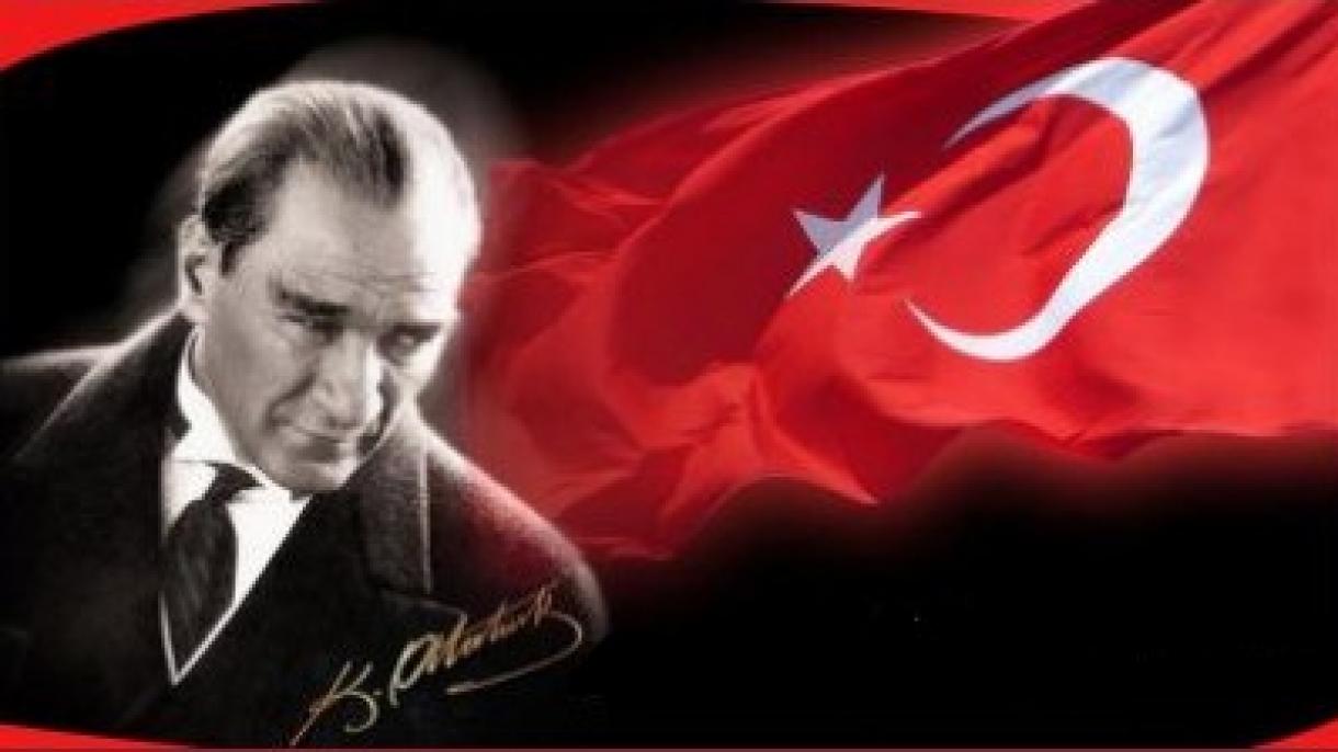 پیام اردوغان به مناسبت 10 نوامبر سالگرد درگذشت آتاتورک