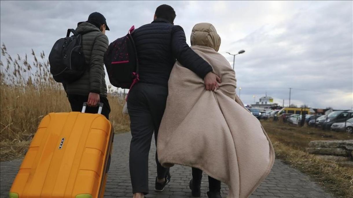 اوکرائینی‌‌ها از وطن خود فرار می‌کنند