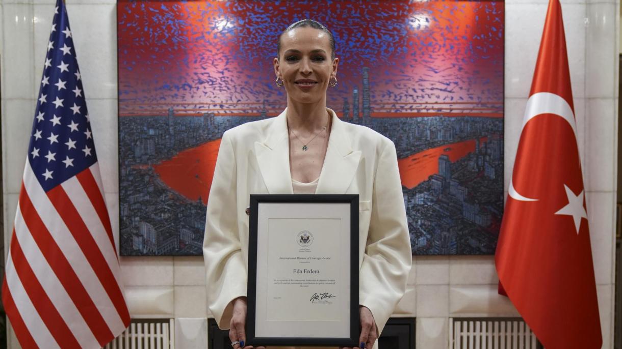 Eda Erdem Dündart jelölték a Nemzetközi bátor nők díjra