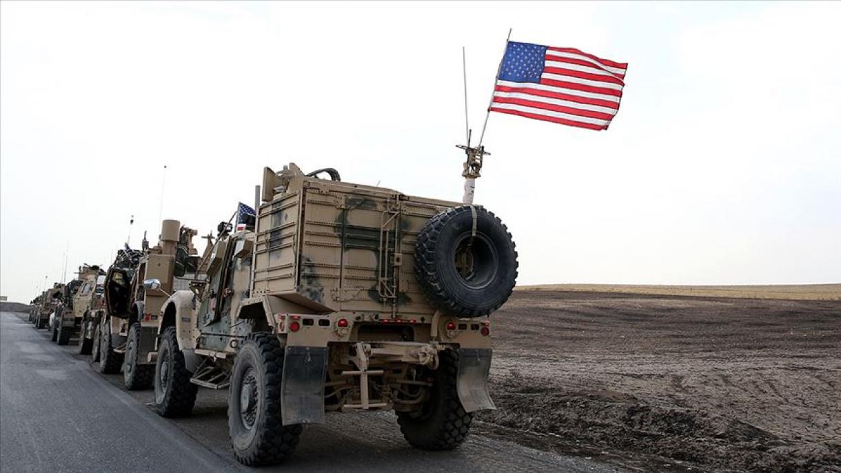 امریکا سوریه ده ترور تشکیلاتی نینگ اشغالی آستیده گی نفت ساحه لریگه حربیلرینی جایلشتیرماقده