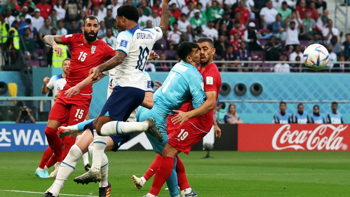 2022世界杯劲旅英国以6比2击败伊朗