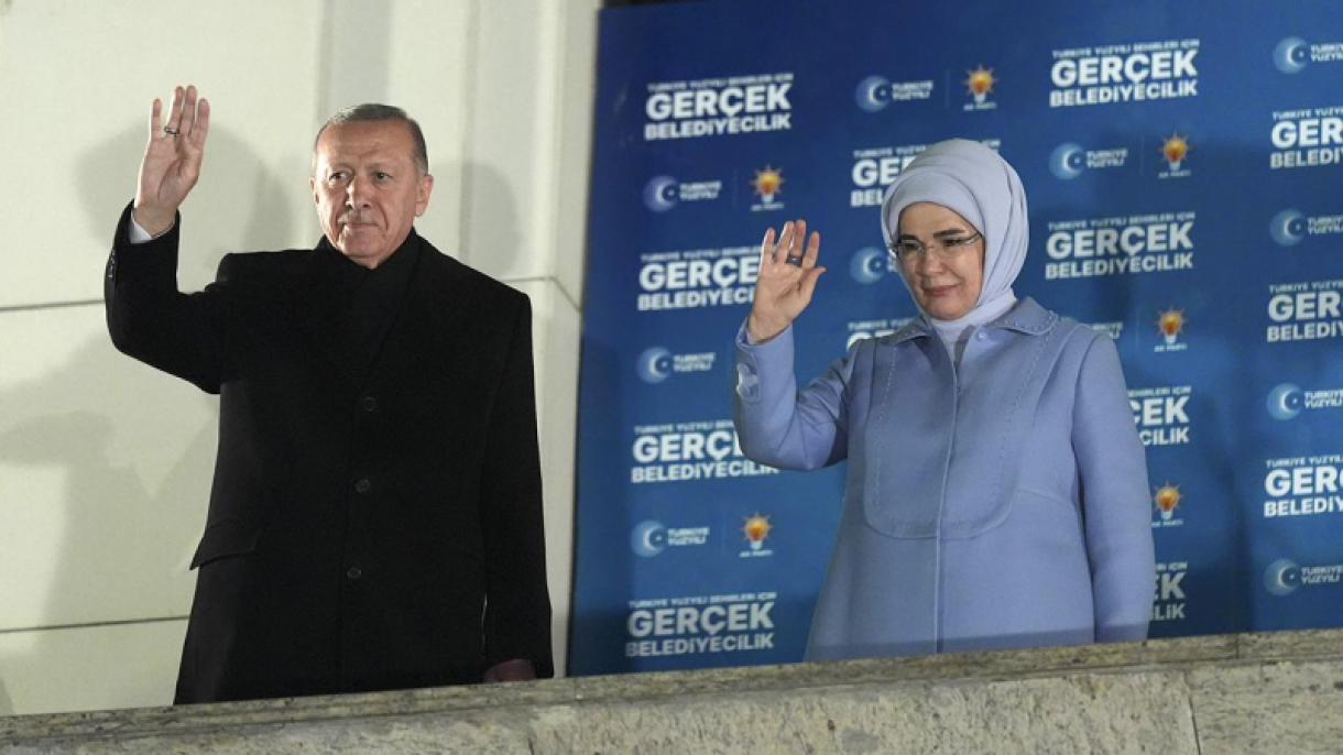 Erdogan: "Bu saýlawyň ýeňijisi biziň demokratiýamyz we milli erkimizdir" diýdi