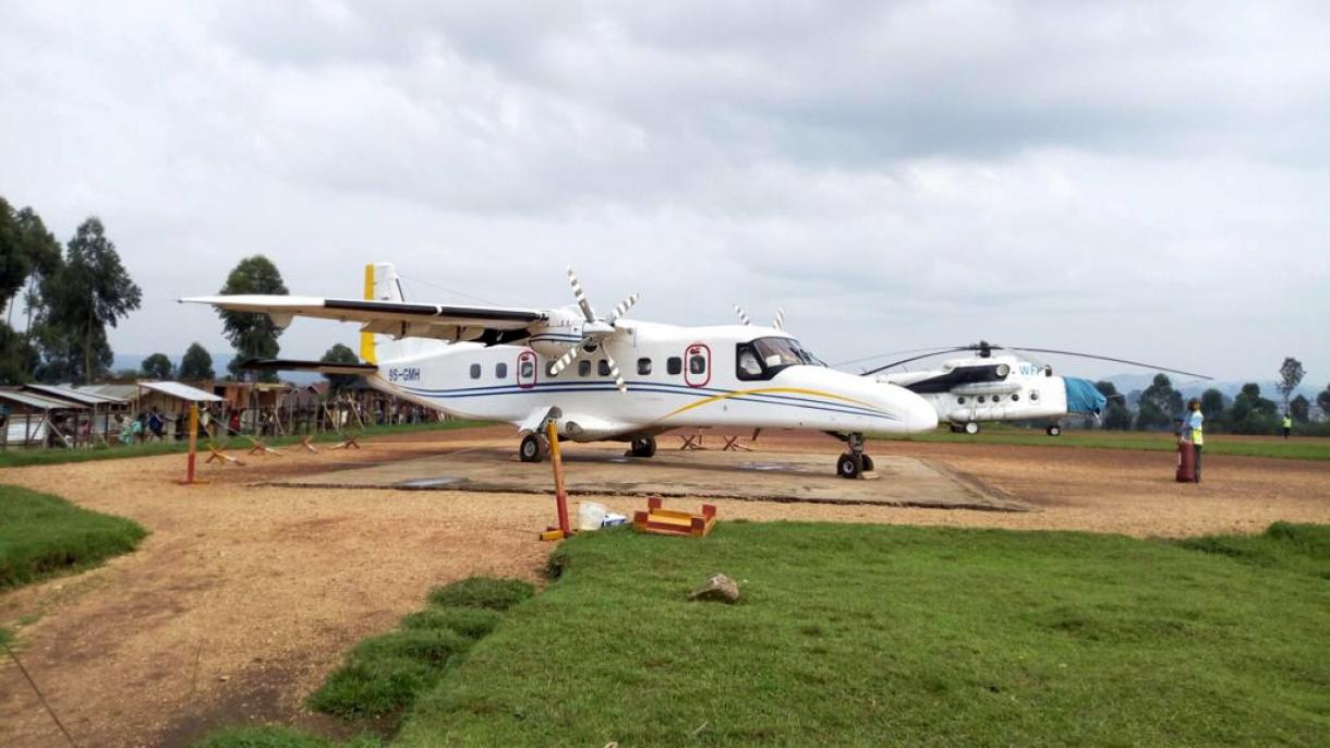 一架飞机在刚果东部城市坠毁至少18人死亡