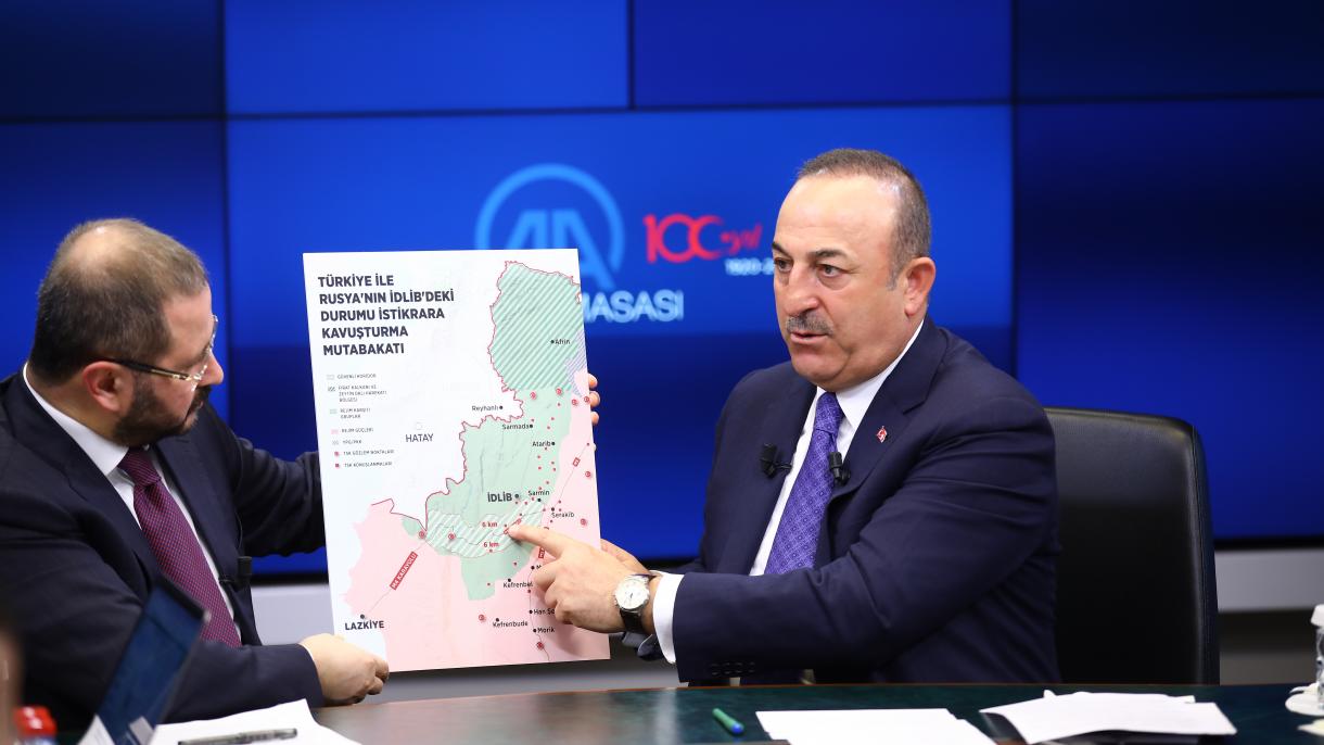 Çavuşoğlu advierte de reanudar la operación militar si el régimen sirio viola la tregua en Idlib